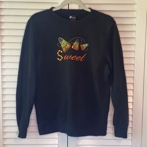 Halloween Candy Corn Sweatshirt | Size Medium